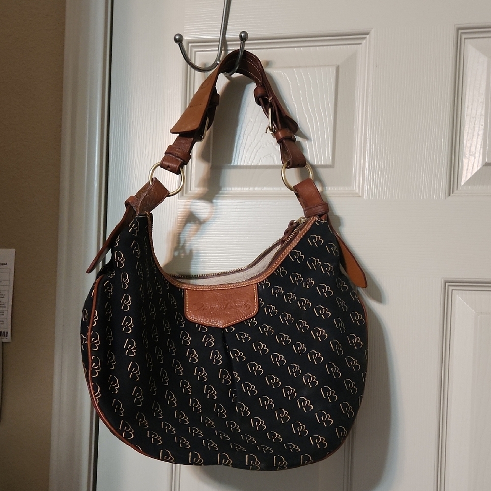 Brown and Black Designer Women's Bag